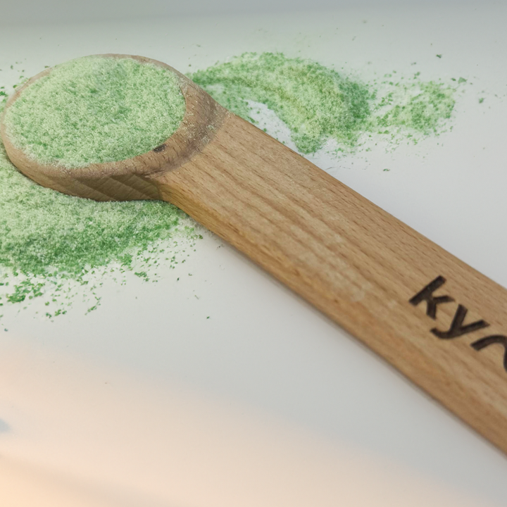 Eco-friendly Kyma 6g scoop for accurate measuring of cleaning powders and household ingredients, crafted for durability and daily use.